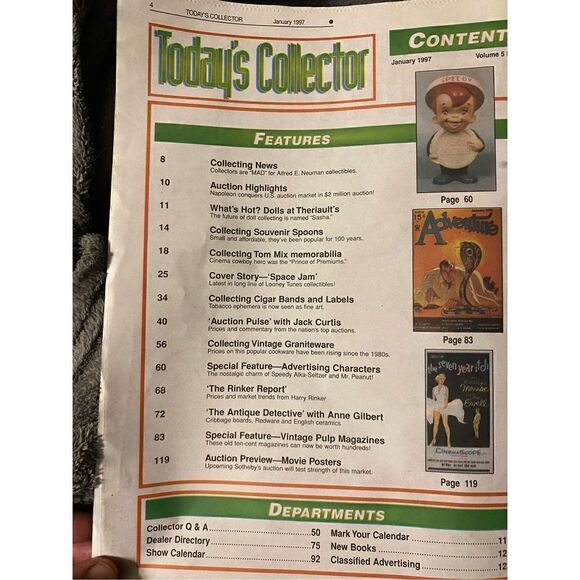 Vintage Todays Collector magazine 1997 space jam - Picture 7 of 7